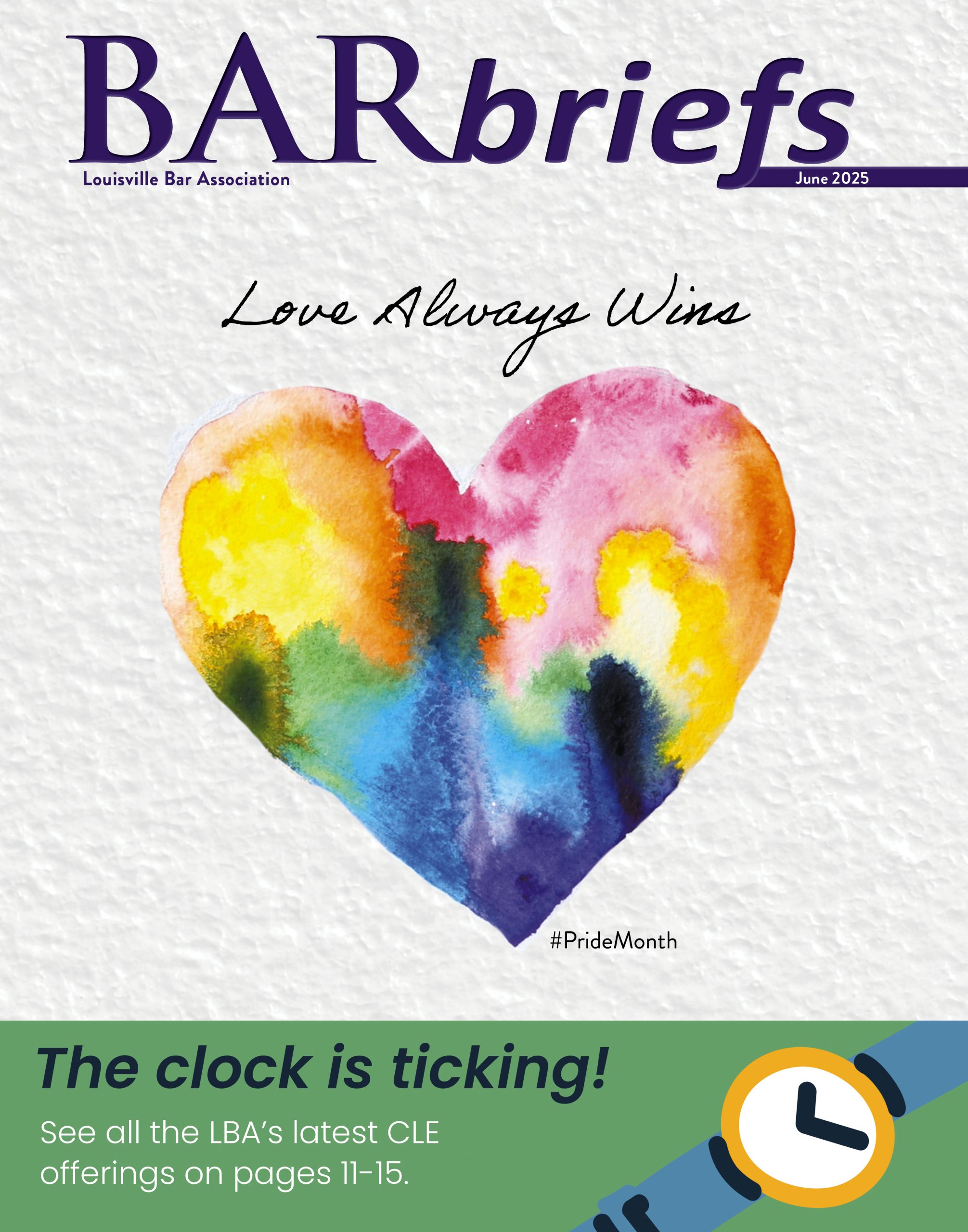 Cover of Bar Briefs August 2024