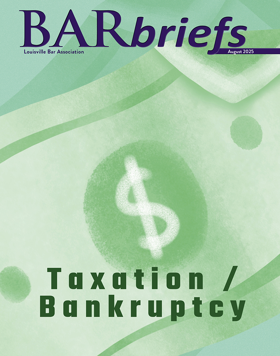 Cover of Bar Briefs August 2024