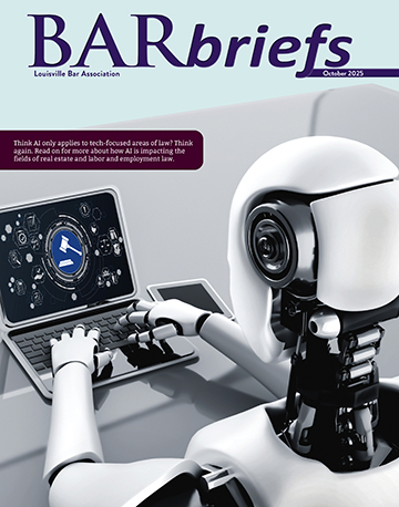Cover of Bar Briefs August 2024